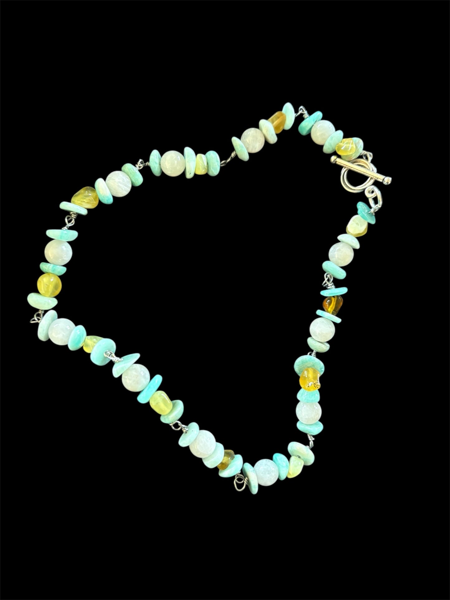 Équilibre & Sérénité – Collier Bien-Être pour Apaisement, Intuition & Énergie Positive