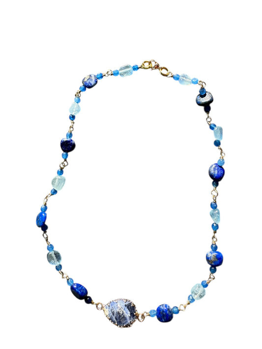 Collier d’expression authentique – Chakra de la gorge & ouverture du cœur