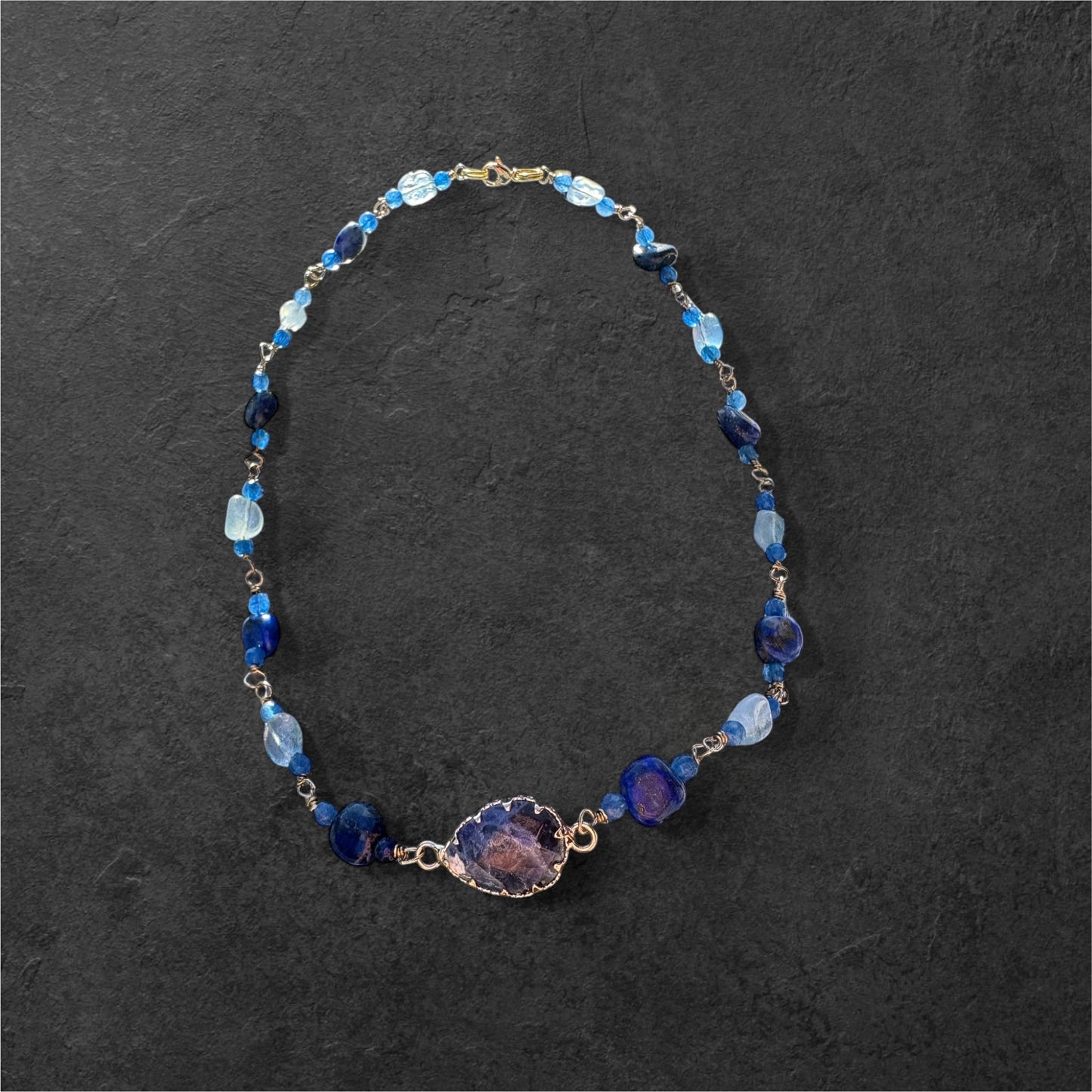 Collier d’expression authentique – Chakra de la gorge & ouverture du cœur